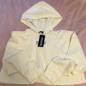 boohoo crop top hoodie ♥️